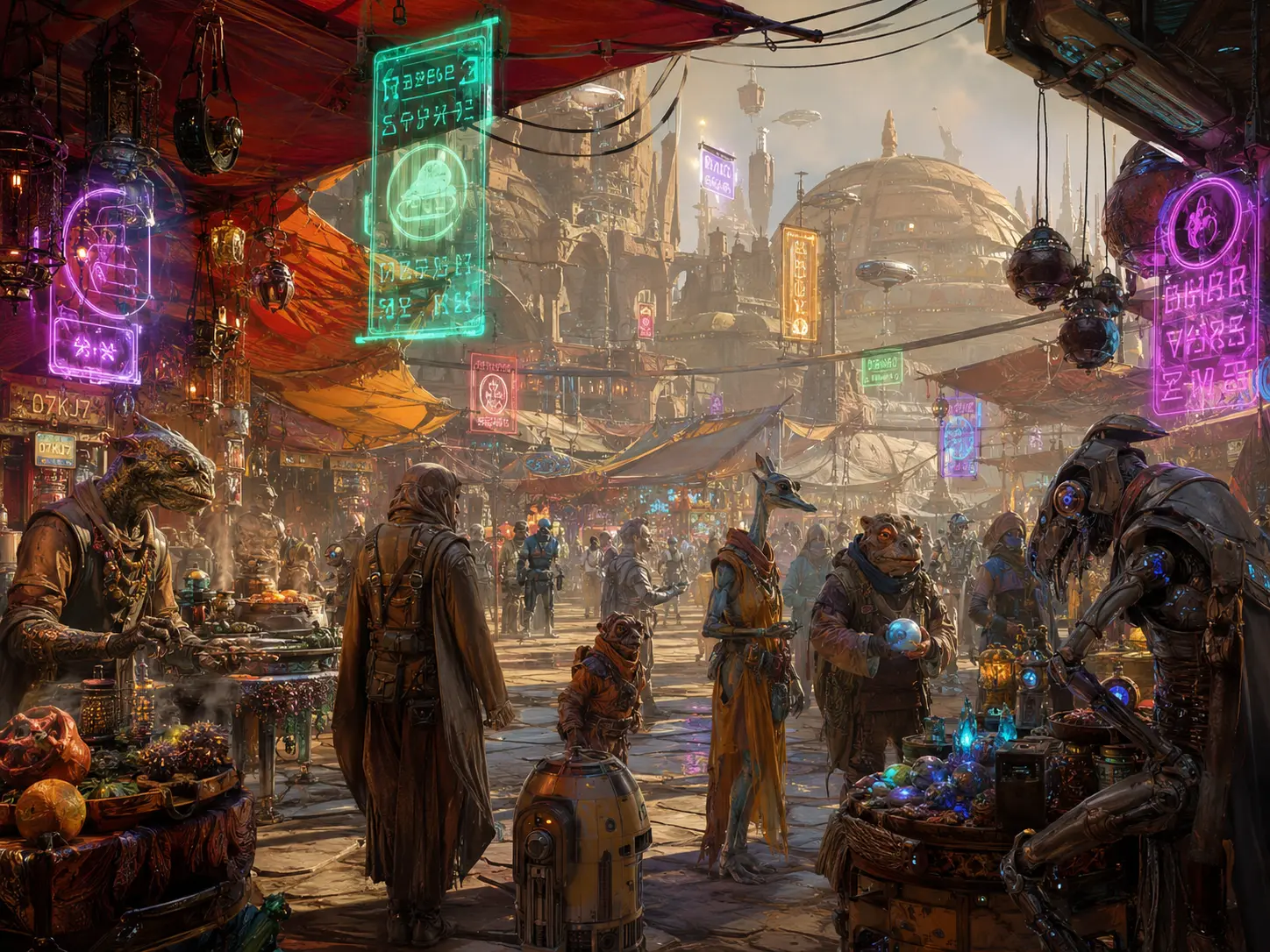Alien marketplace