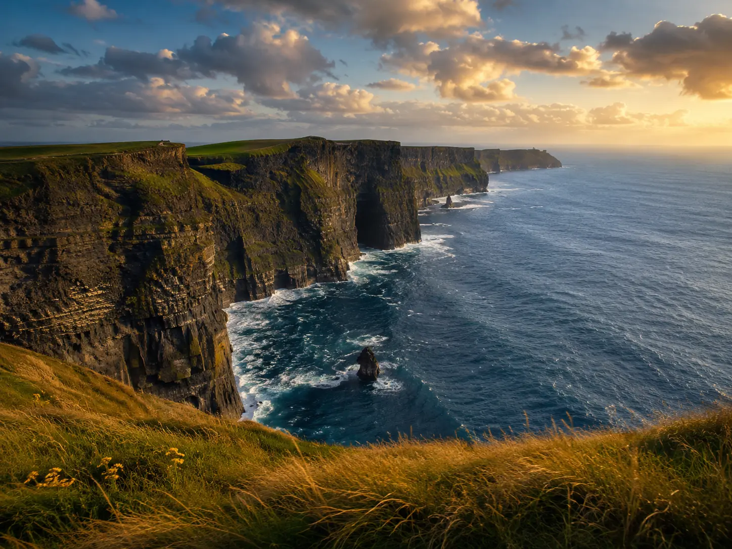 Coastal cliffs