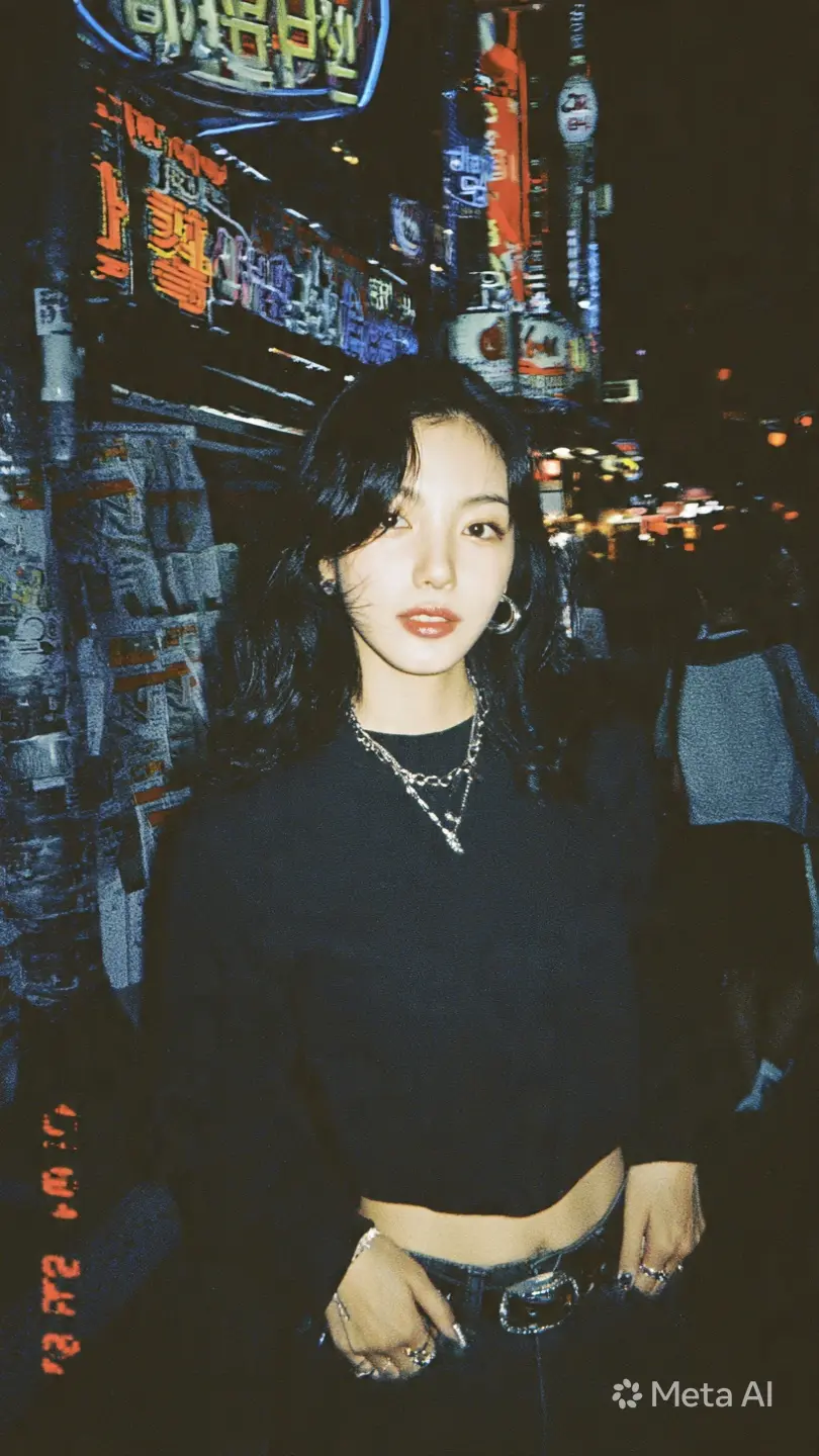 Y2K cyber-pop street vibe