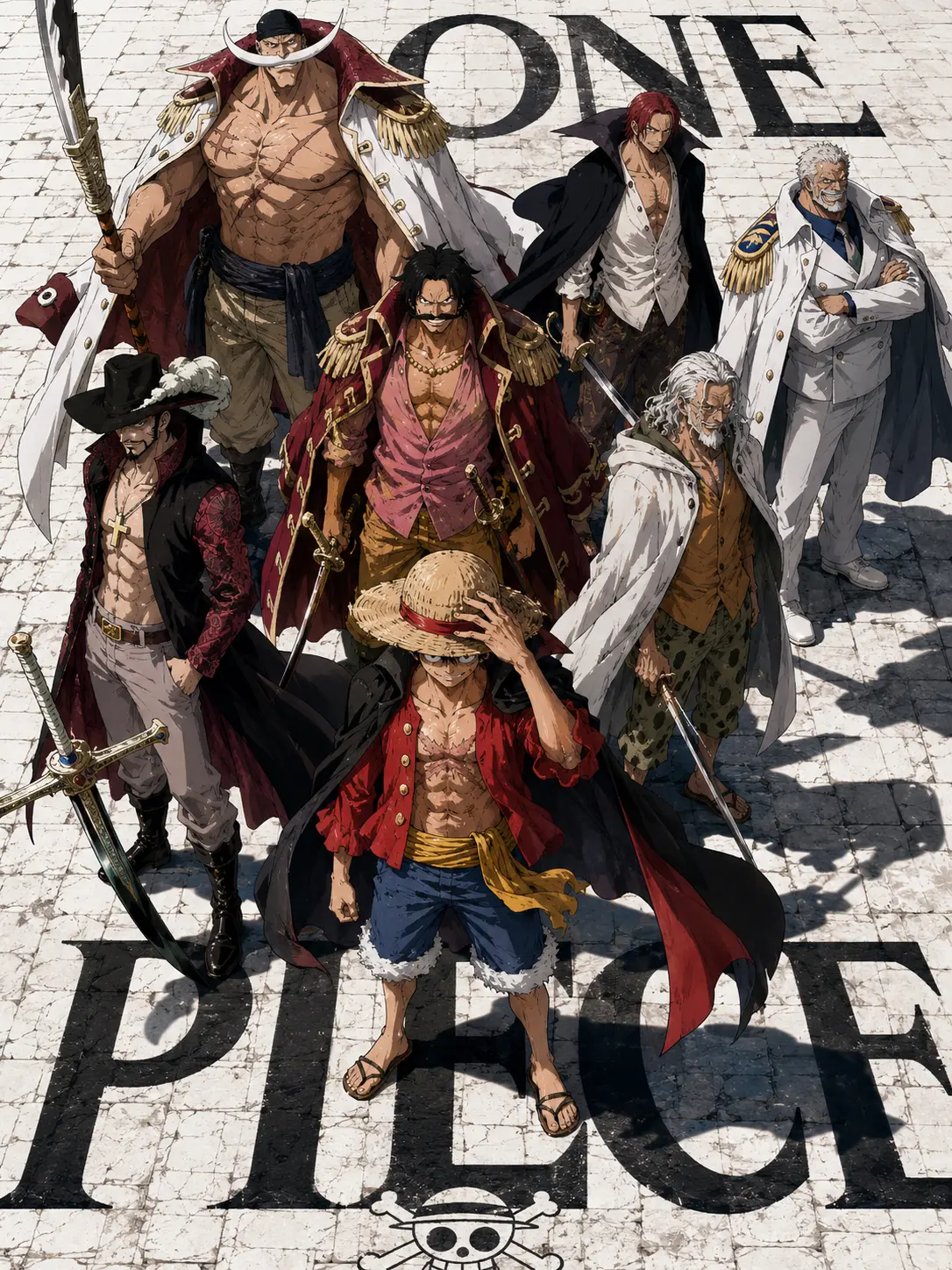 Pirates of the legendary "One Piece"
