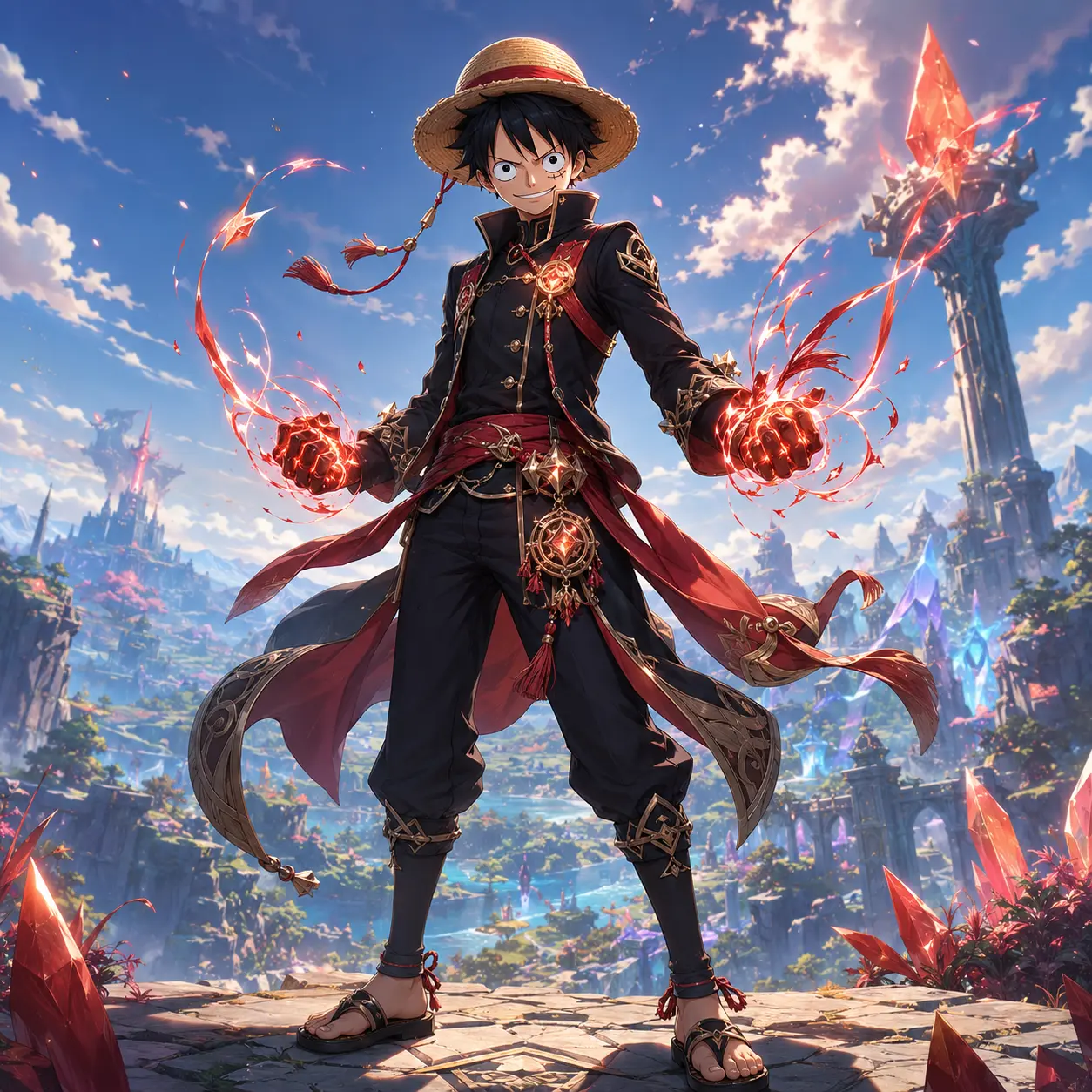 Heroic stance in a magical world