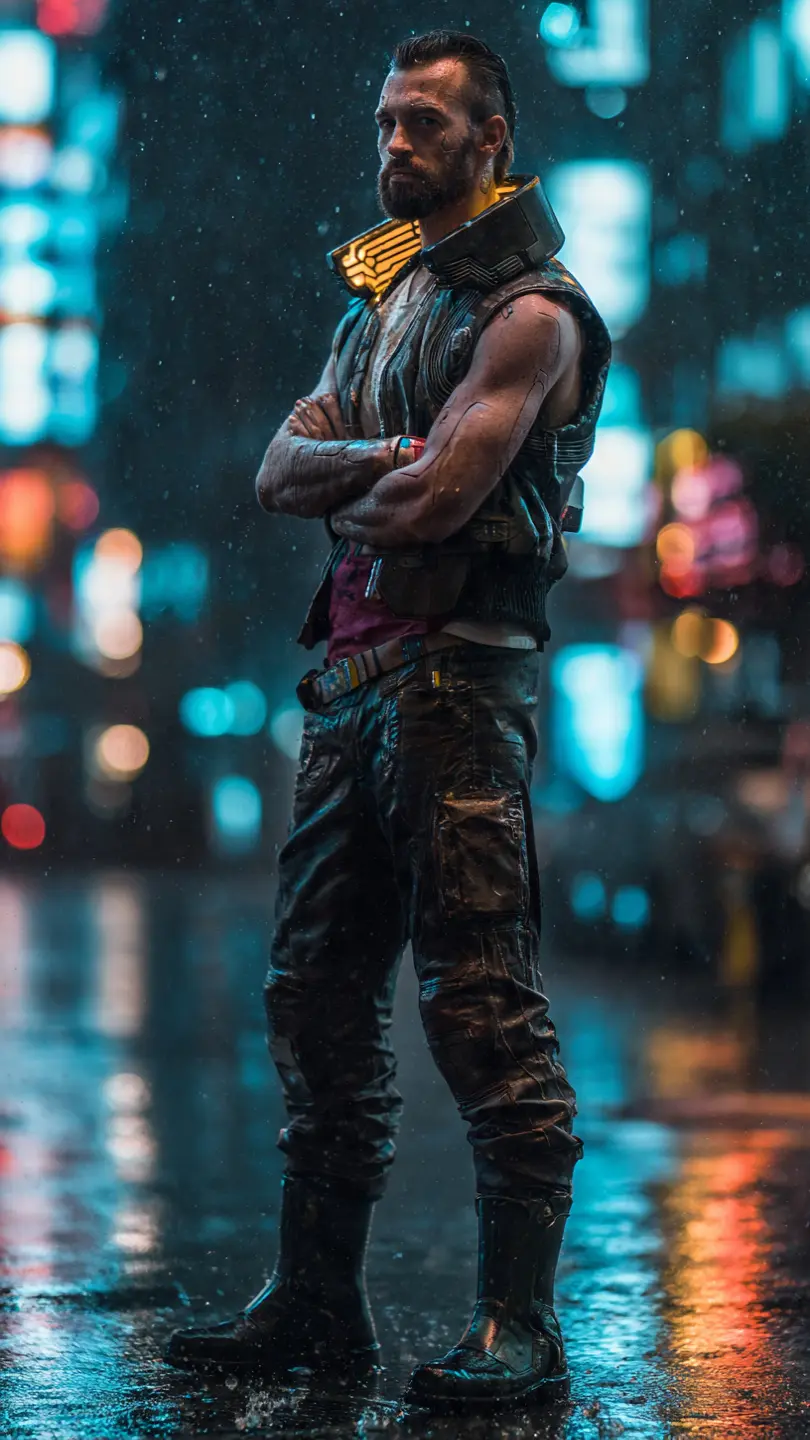 Cyberpunk 2077 character