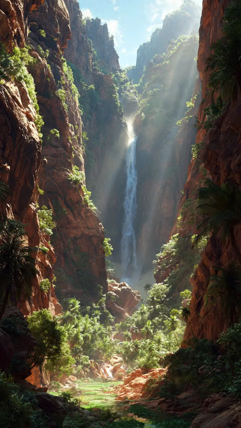 Hidden Oasis in the Canyon