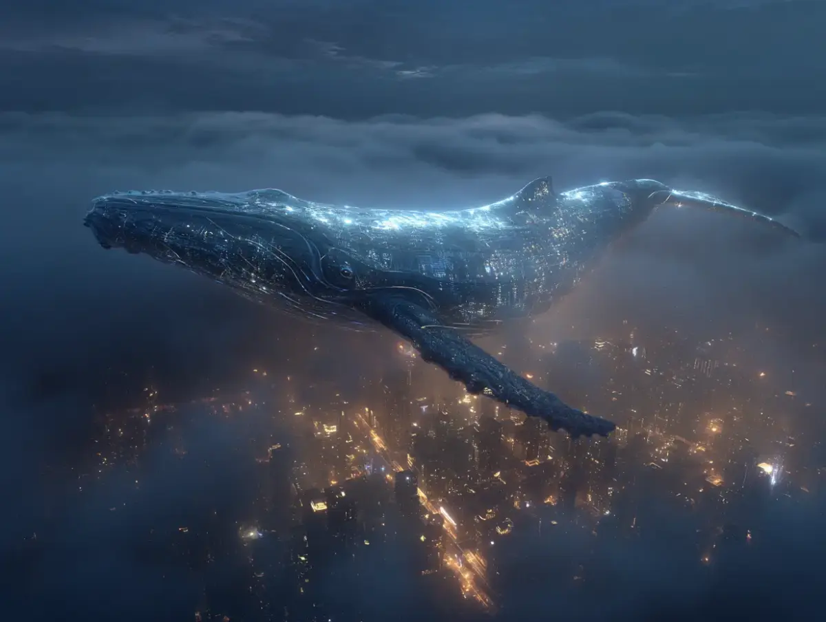 The Majestic Sky Whale