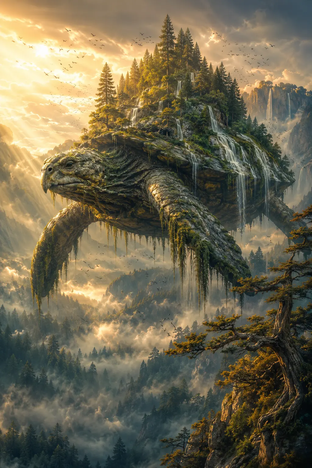 Colossal sky turtle
