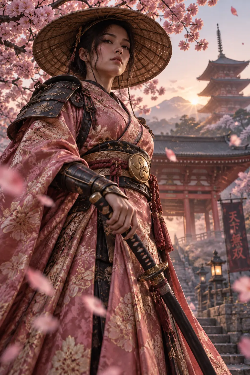 Blossom Ronin at Sunrise