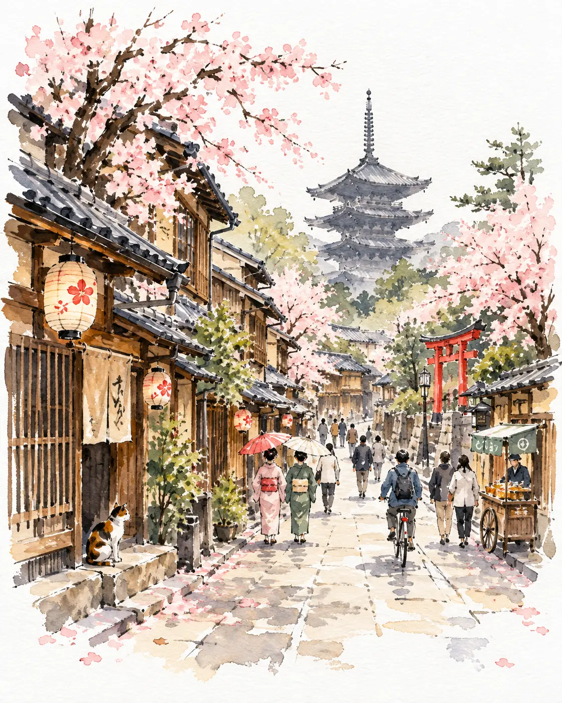 Spring Stroll in Kyoto