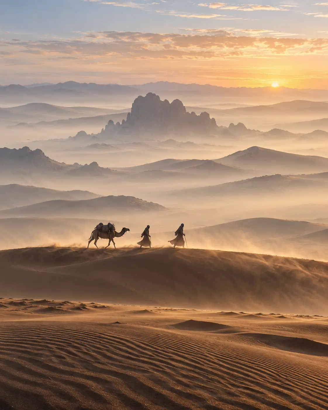 Across the Silent Dunes