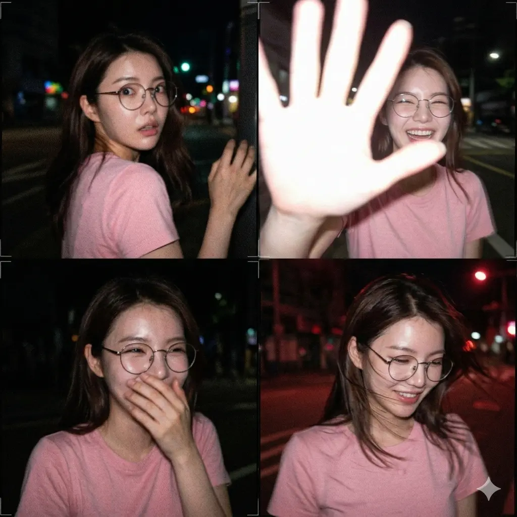 Candid Night Portrait