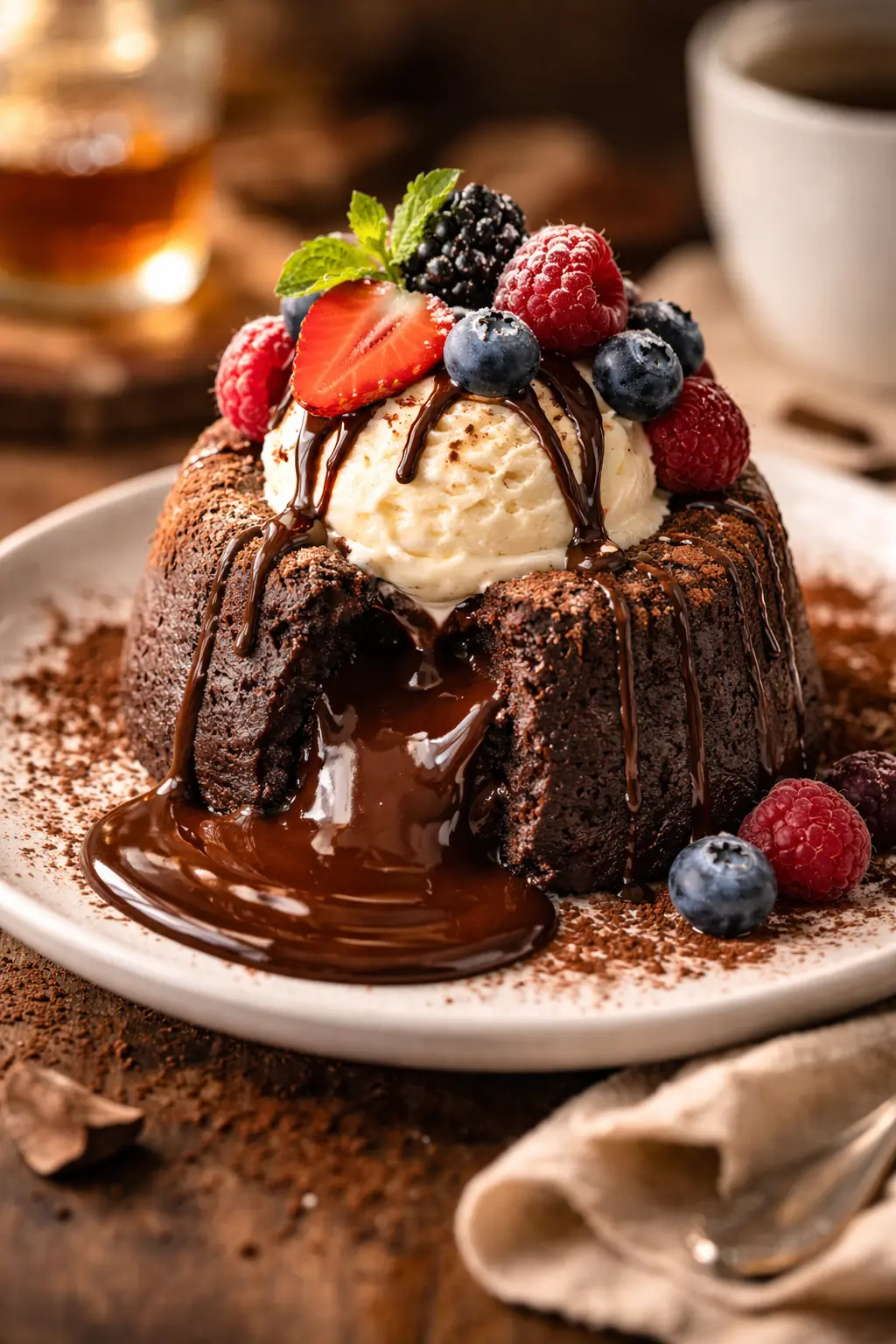 Molten Chocolate Dessert Delight