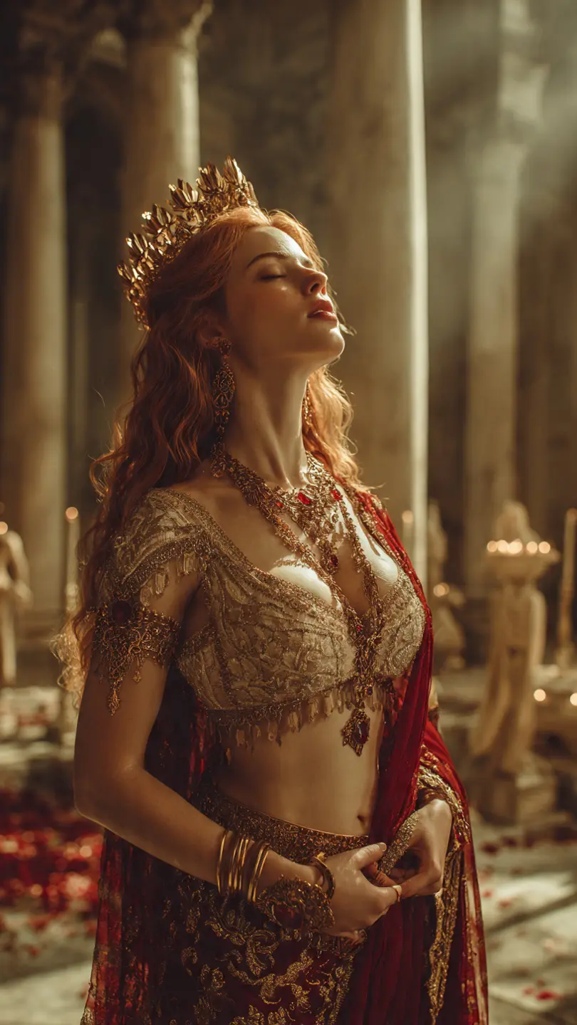 Regal Goddess in Template