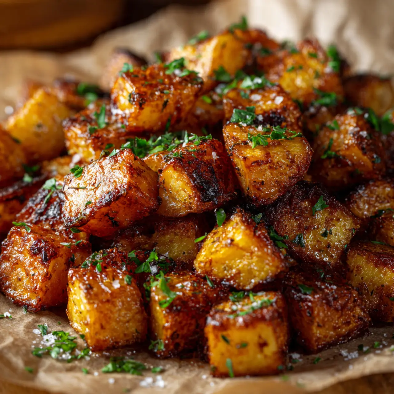 Crispy Roasted Potato Chunks