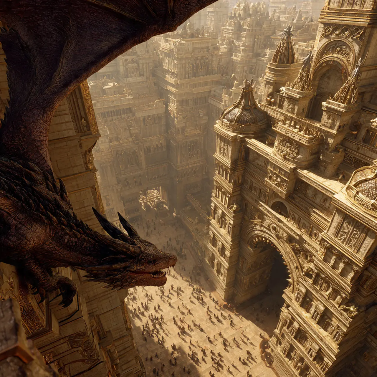 The Dragon Lord of the Golden Citadel