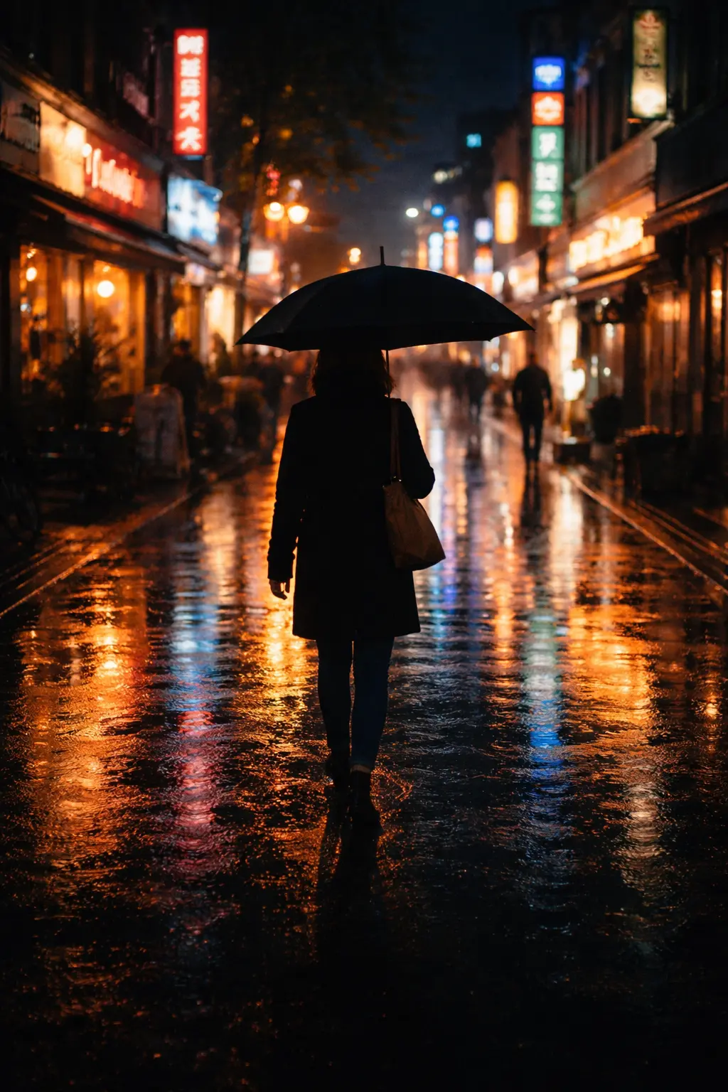 Rainy City Night
