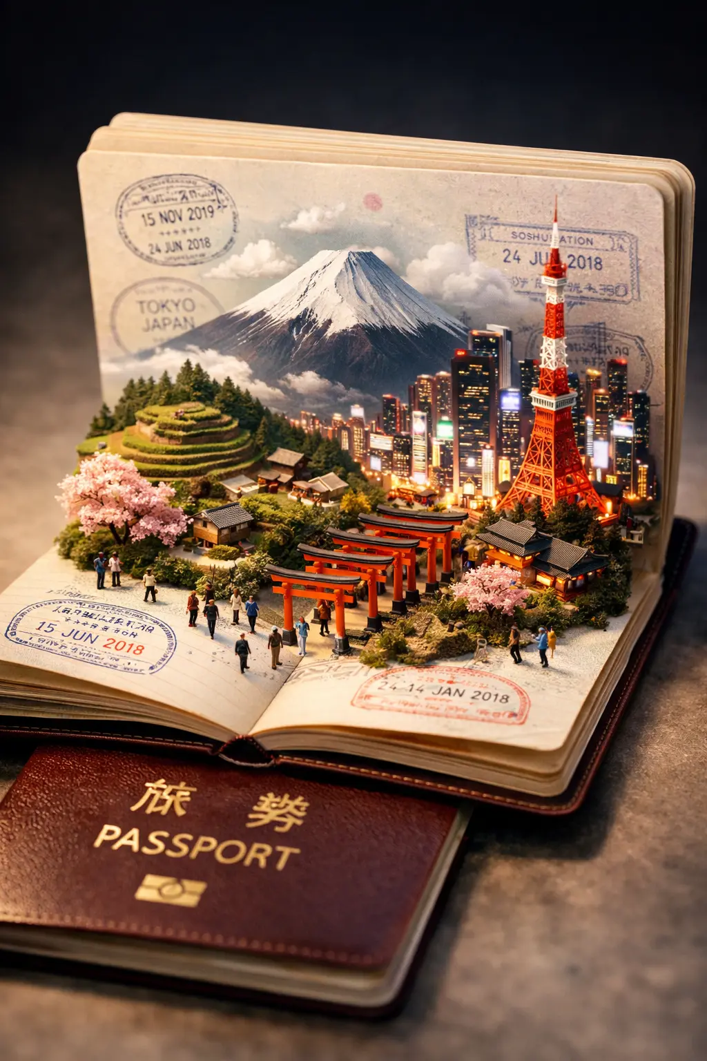 Passport to Japan's miniature world