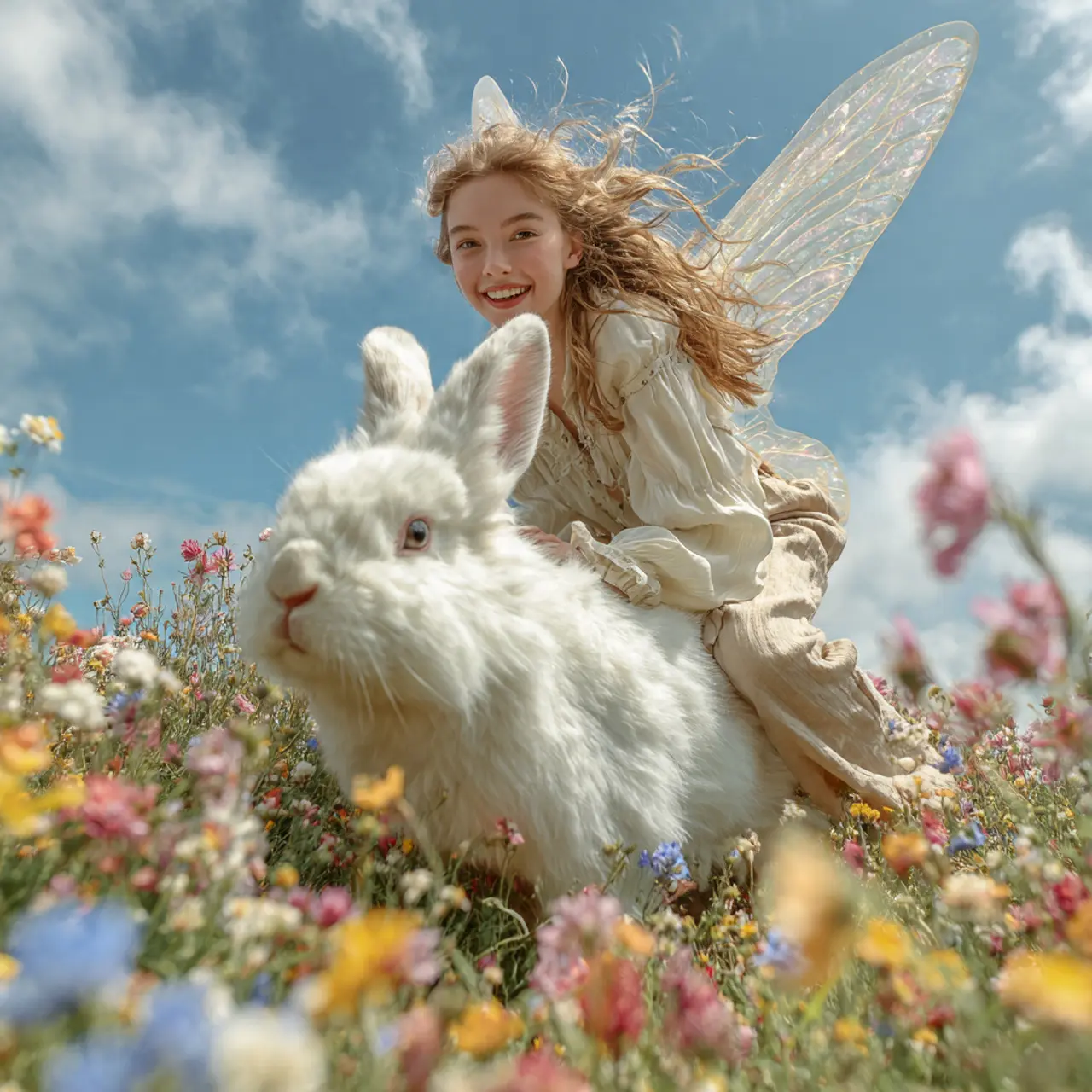 A Whimsical Bunny Adventure