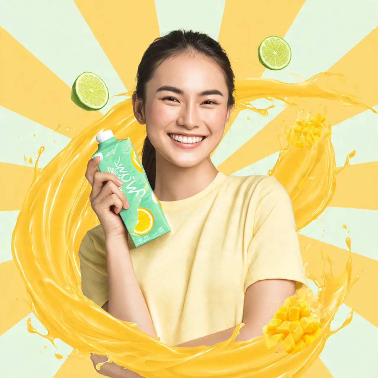 Mango Lime Juice Ad