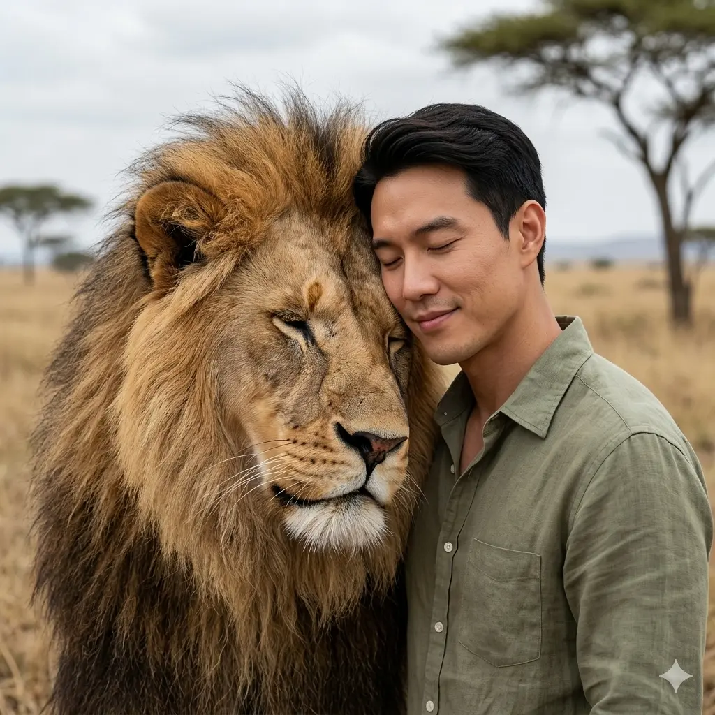 Man and Lion Bond