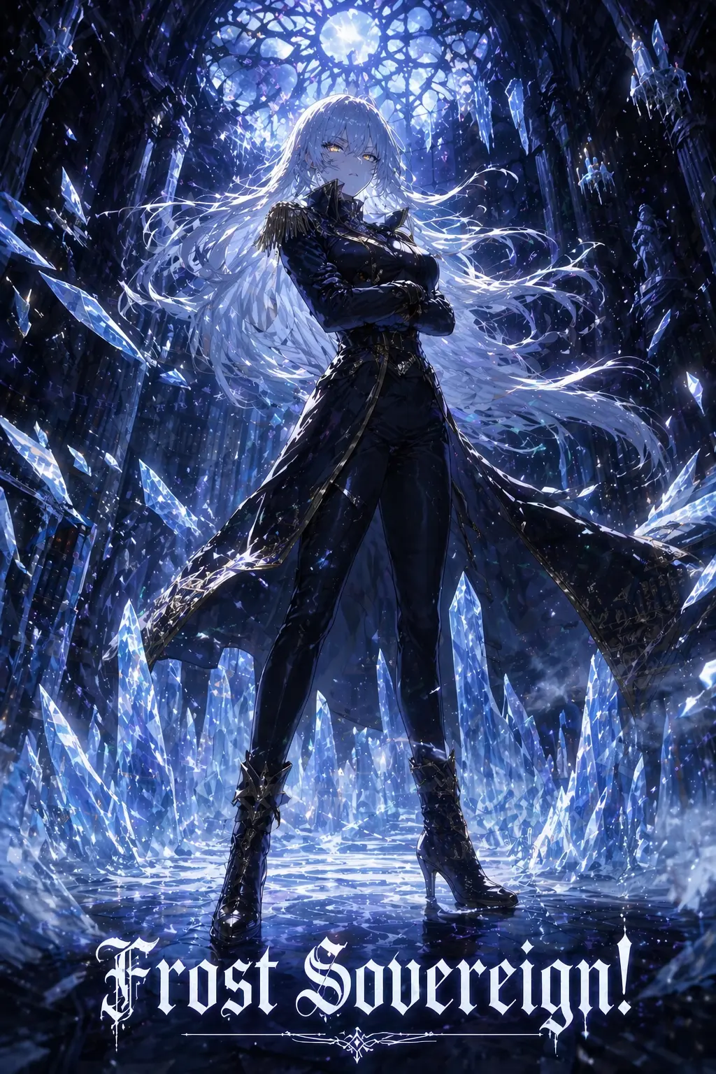 Frost sovereign in the ice cathedral