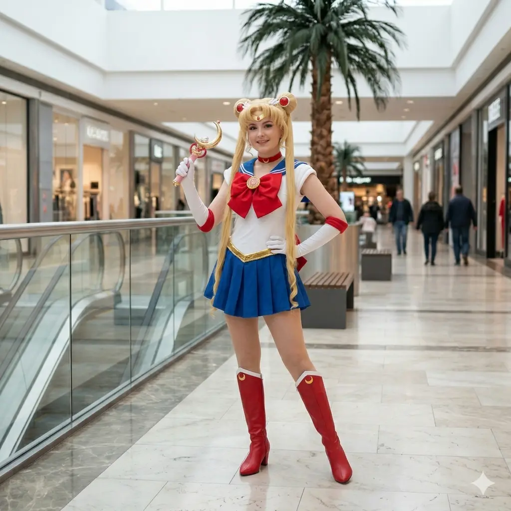Sailor Moon Takes the Mall!