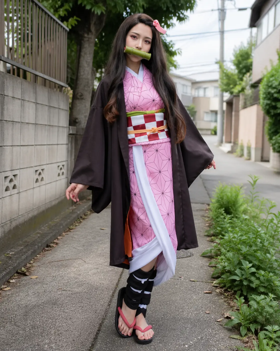 Nezuko Kamado cosplay