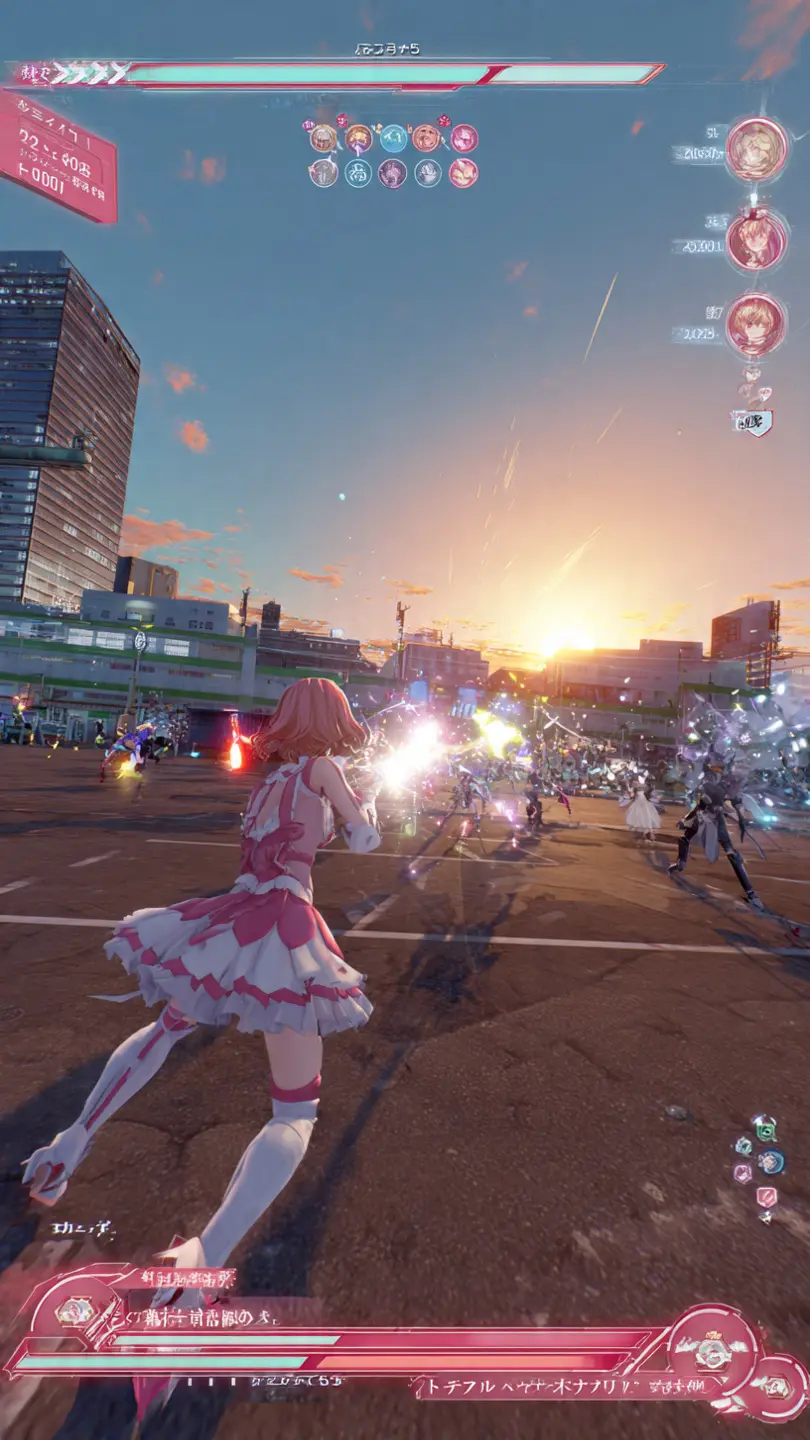 Anime-style action game