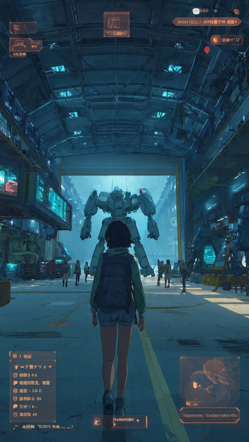 Mecha academy simulator