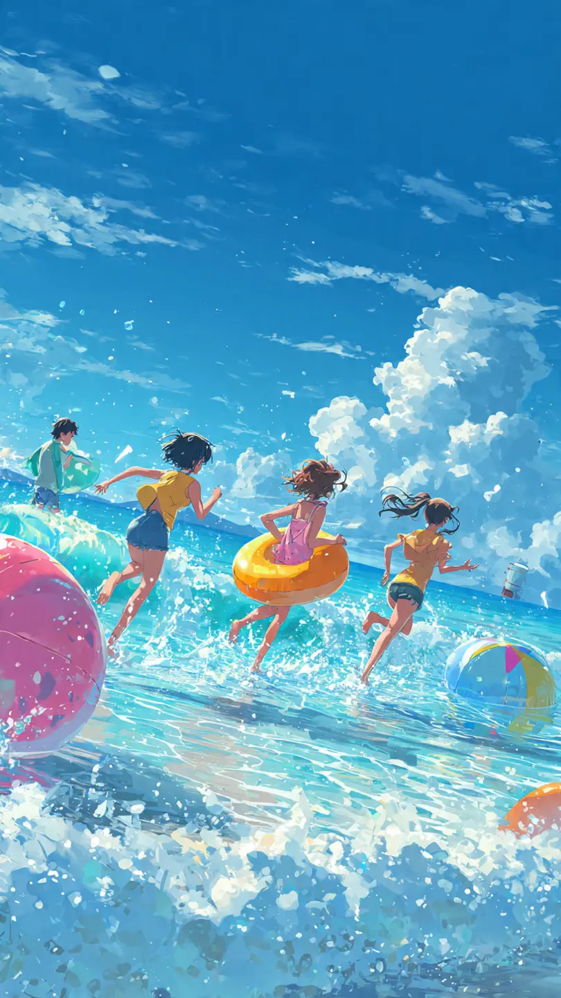 Beach episode mood