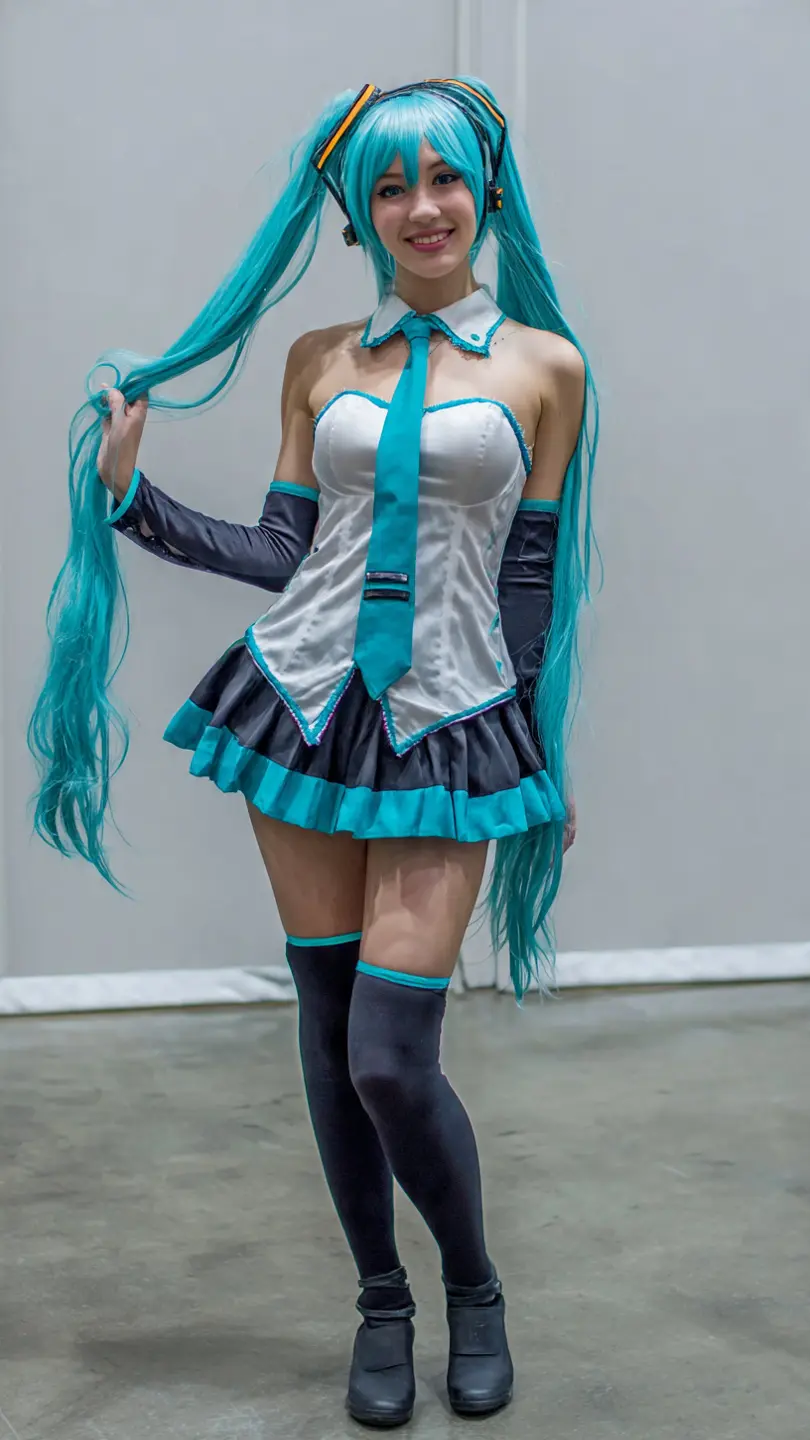 Hatsune Miku cosplay