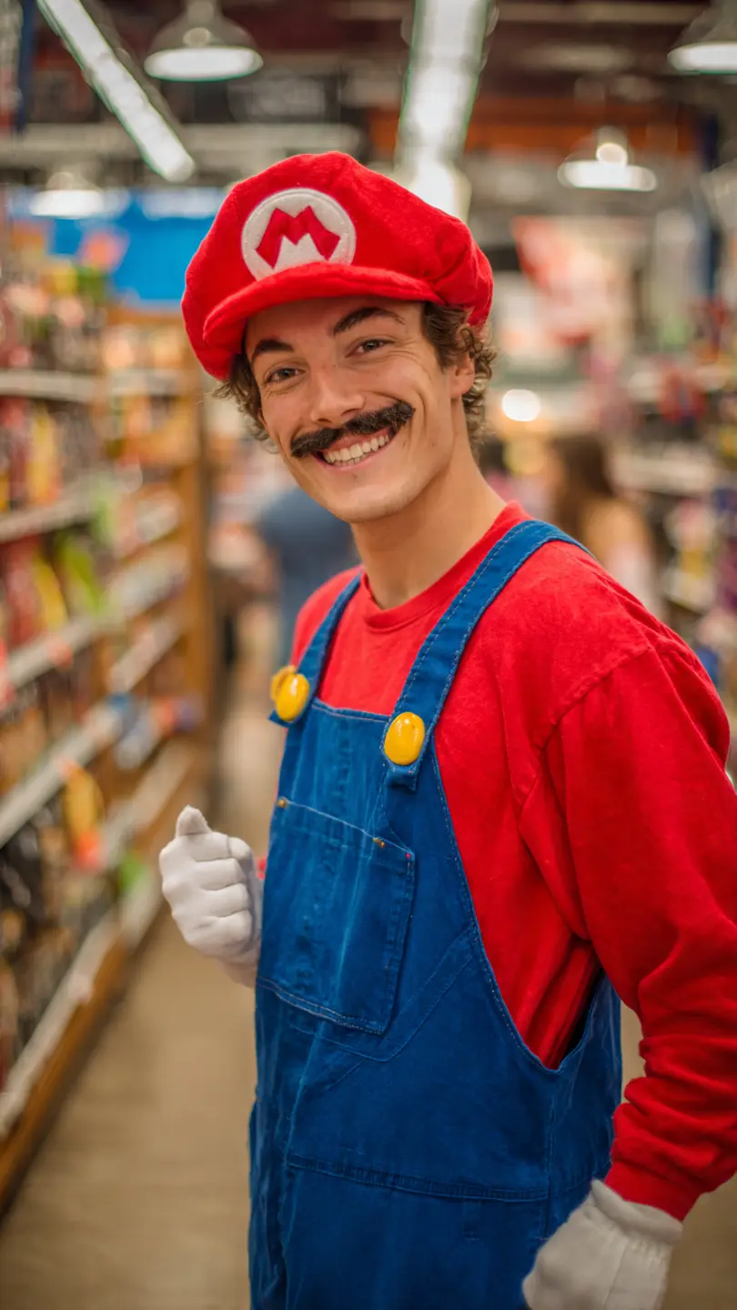 Mario cosplay
