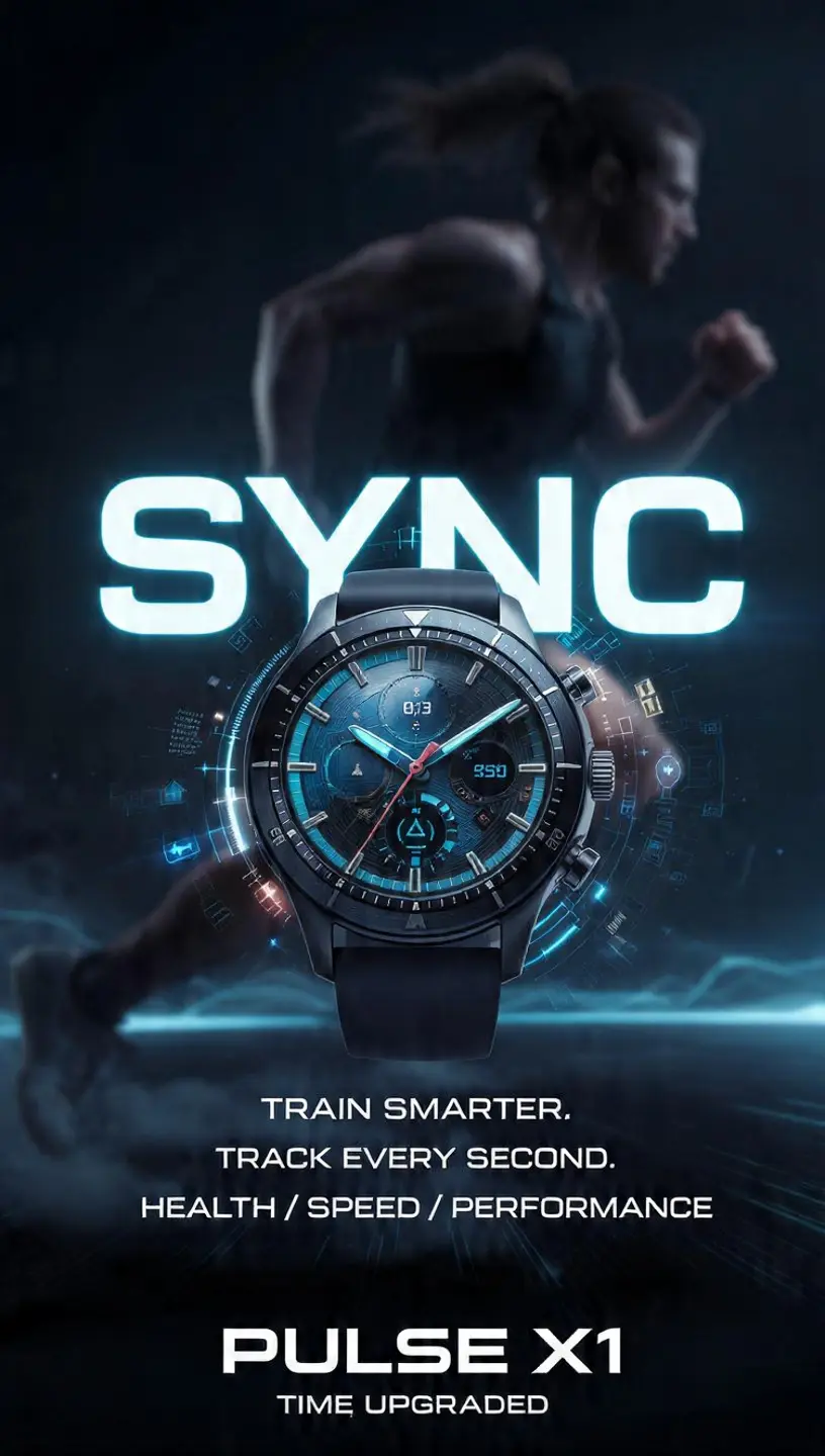 Smartwatch tech ad