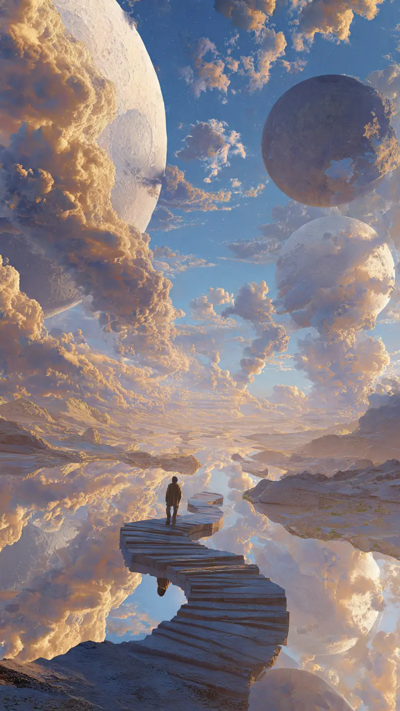 Dreamlike surreal art