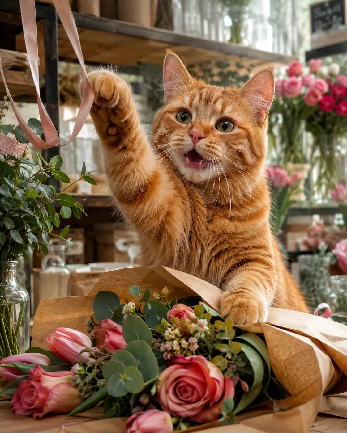 Florist cat