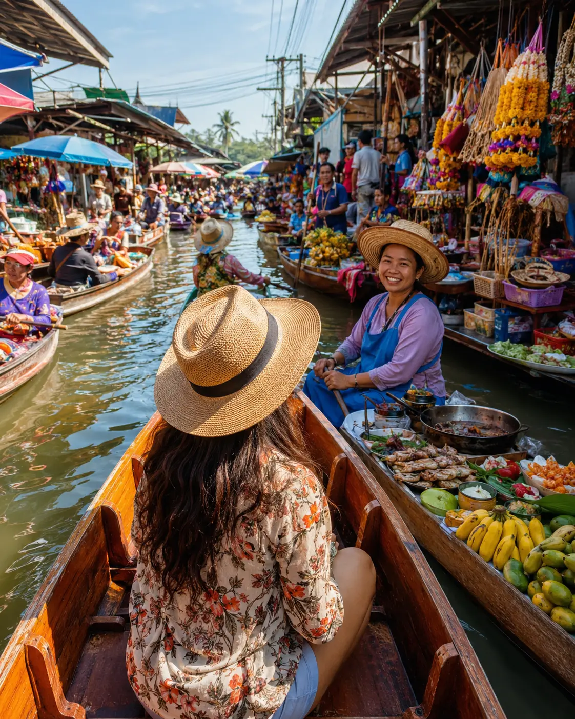 Floating market exploration